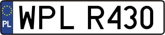 WPLR430