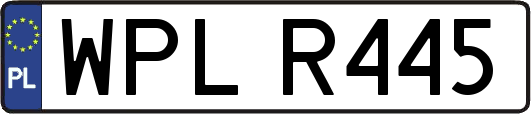 WPLR445