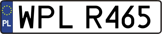 WPLR465