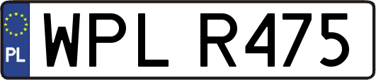 WPLR475