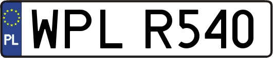 WPLR540