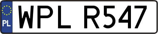 WPLR547