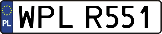 WPLR551