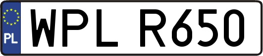 WPLR650