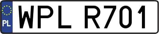 WPLR701