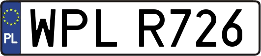 WPLR726