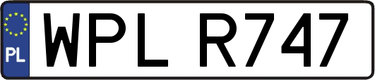 WPLR747