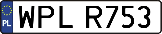 WPLR753