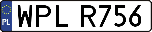 WPLR756