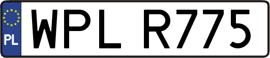 WPLR775