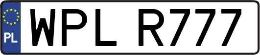 WPLR777