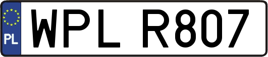 WPLR807