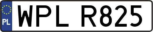 WPLR825