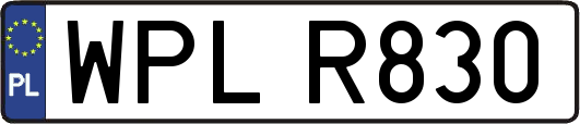 WPLR830