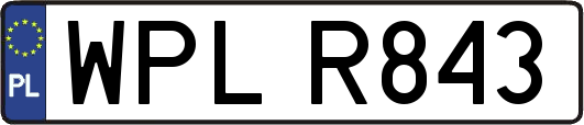 WPLR843