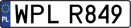 WPLR849