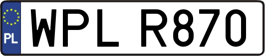 WPLR870