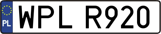 WPLR920