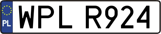 WPLR924