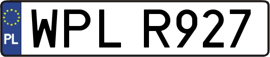 WPLR927