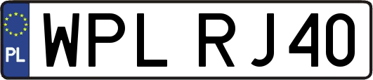 WPLRJ40