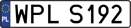 WPLS192