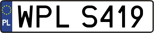 WPLS419