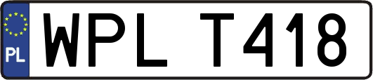 WPLT418