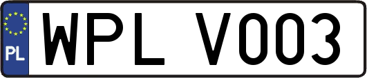 WPLV003