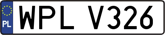WPLV326
