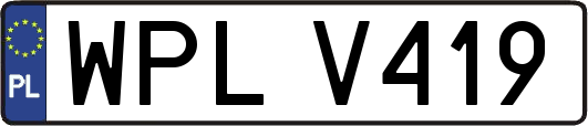 WPLV419