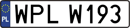 WPLW193
