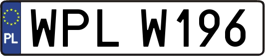 WPLW196