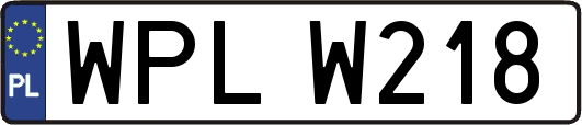 WPLW218