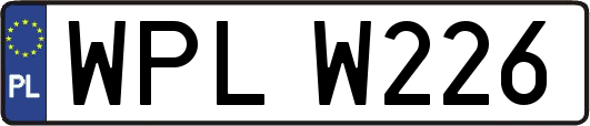 WPLW226