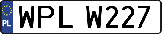 WPLW227