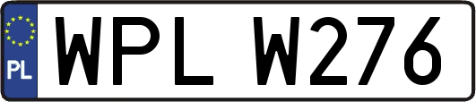WPLW276