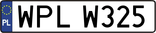 WPLW325