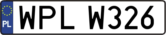 WPLW326