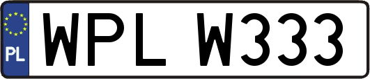 WPLW333