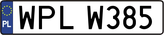 WPLW385