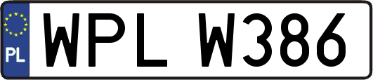 WPLW386