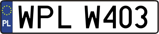 WPLW403