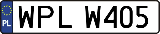 WPLW405