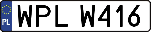 WPLW416