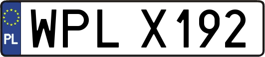 WPLX192