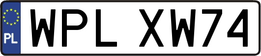 WPLXW74