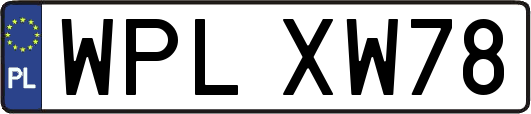 WPLXW78