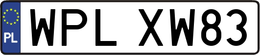 WPLXW83