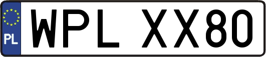 WPLXX80